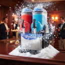 Double Bowl Commercial Frozen Drink Margarita Machine | Dual 3.2 Gal (12L) Bowls-3