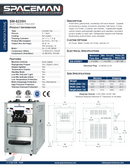 6235H Countertop Soft Serve Machine | Spaceman-2